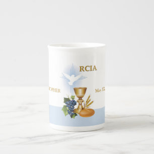 Personalisieren Sie, RCIA Gratulation Katholisches Prozellantasse