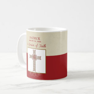 Personalisieren Sie RCIA-Segenswünsche zum Glauben Tasse