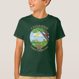 Personalisieren Sie sich mit dem Namen farbenfrohe T-Shirt