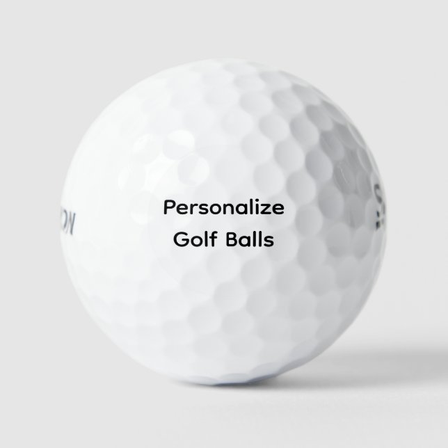 Personalisieren Sie Srixon Soft Feel 13 Golfball (Vorderseite)