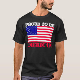 Personalisieren Sie Stolz, amerikanisch zu sein (S T-Shirt