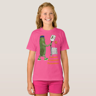 Personalisieren Sie Text Pickleball Funny T - Shir T-Shirt