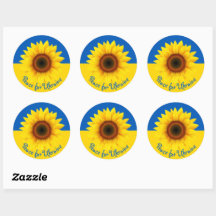 Personalisieren Sie Text Ukraine Sonnenblumen Gelb