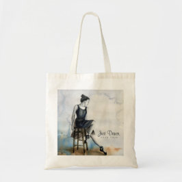Personalisieren Sie Tote Bag Just Dance Ballerina Tragetasche