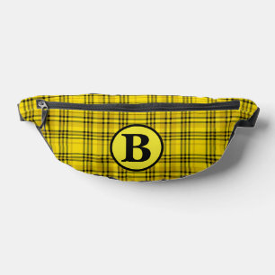 Personalisieren Sie trendigen Namen Karo Kariert Bauchtasche