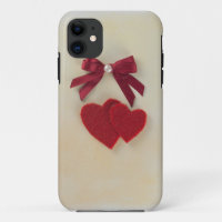 Personalisieren Sie Valentins rotes Herz und Bogen