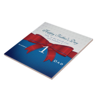 Personalisieren Sie Vater Nummer eins in meiner We Fliese