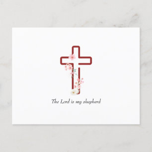 Personalisieren Sie Weihnachten Holly Cross