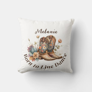 Personalisieren Sie Western Boho Line Dance Kissen