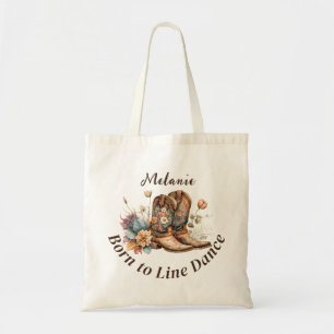 Personalisieren Sie Western Boho Line Dance Tragetasche