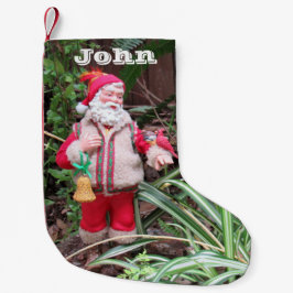 Personalisieren Sie Woodland Weihnachten Strumpf Kleiner Weihnachtsstrumpf