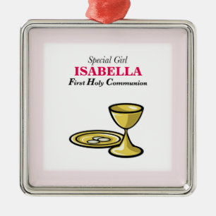 Personalisieren, Special Girl, Erste Kommune Ornament Aus Metall