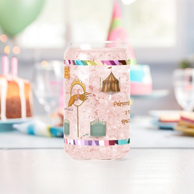 Personalisieren: Spritzender Tintenfisch Dosenglas (Insitu (Geburtstag))