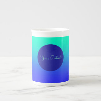 Personalisieren von Blue Green Blue Prozellantasse
