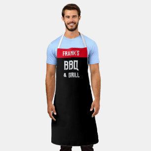 Personalisieren von GRILLEN & Grill Ihr Name Per Schürze