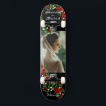 Personalisieren von Namen und großen Fotos Skateboard<br><div class="desc">Personalisieren Sie Namen und große Foto handgefertigte Skateboards</div>
