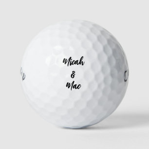 Personalisieren von Skriptnamen Callaway Warbird Golfball