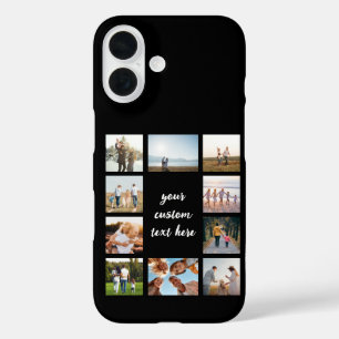 Personalisiert 10 FotoCollage iPhone 16 Hülle