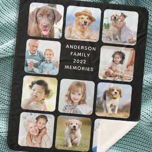 Personalisiert 11 Fotocollage Erstellen Sie Ihre e Sherpadecke