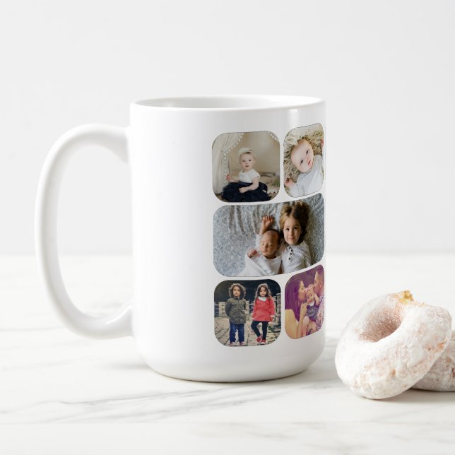 Personalisiert 13 Foto Kaffeetasse (Mit Donut)
