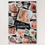 Personalisiert 17 Baby-FotoCollage Puzzle<br><div class="desc">Benutzerdefiniertes Foto-Puzzle mit 17 Bildern Ihrer Wahl und einer leicht zu personalisierenden Textvorlage.</div>