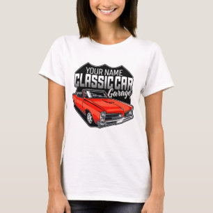 Personalisiert 1966 GTO Classic Car Garage T-Shirt