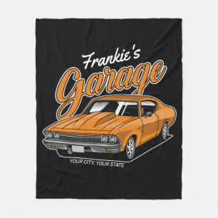 Personalisiert 1968 396 Klassische Muskelkarosse Fleecedecke