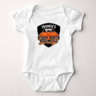 Personalisiert 1969 Ram Air 400 Muscle Car Garage Baby Strampler