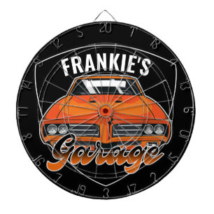 Personalisiert 1969 Ram Air 400 Muscle Car Garage  Dartscheibe