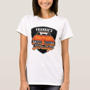 Personalisiert 1969 Ram Air 400 Muscle Car Garage T-Shirt