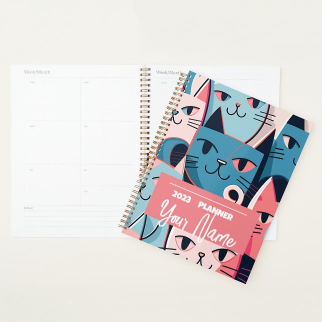 Personalisiert 2023 Cat Mama Planner Planer (Anzeige)