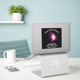 Personalisiert 2024 Gesamtsolare Souvenir Aufkleber