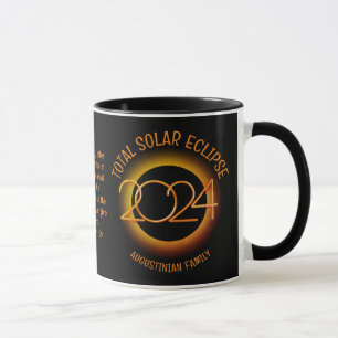 Personalisiert 2024 INSGESAMT SOLAR ECLIPSE Tasse