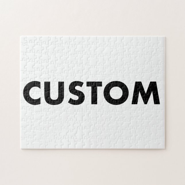 Personalisiert 252 Stück 11 Zoll x 14" Landschaft Puzzle (Horizontal)