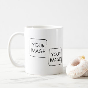 Personalisiert 2 Bilder Geschenke für Unternehmen Kaffeetasse