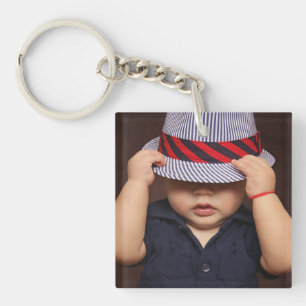 Personalisiert 2 Foto (vorne und hinten) Schlüsse Schlüsselanhänger