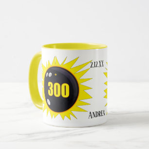 Personalisiert 300 Perfect Game Bowling, Kaffee Ta Tasse