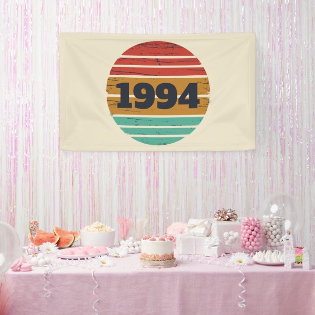 Personalisiert 30 Vintag 30. Geburtstag Party Banner (Party)