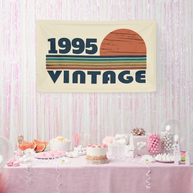 Personalisiert 30 Vintag 30. Geburtstag Party Banner (Party)