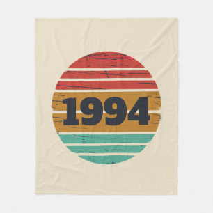 Personalisiert 30 Vintag 30. Geburtstag Party Fleecedecke
