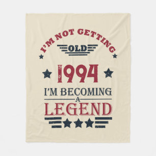 Personalisiert 30 Vintag 30. Geburtstag Party Fleecedecke