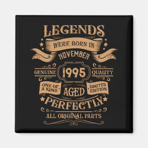 Personalisiert 30 Vintag 30. Geburtstag Party Magnet