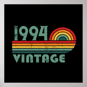 Personalisiert 30 Vintag 30. Geburtstag Party Poster