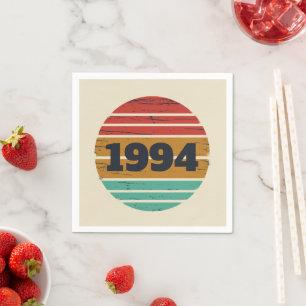 Personalisiert 30 Vintag 30. Geburtstag Party Serviette