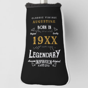 Personalisiert 40. Geburtstag Golf Headcover