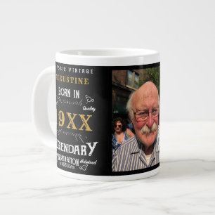 Personalisiert 40. Geburtstag Jumbo-Tasse