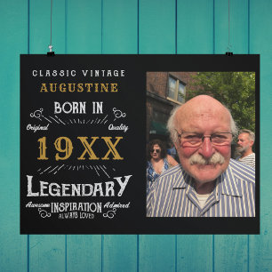 Personalisiert 40. Geburtstag Poster