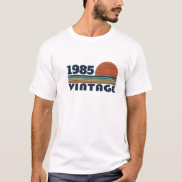 Personalisiert 40 Vintag 40. Geburtstag Party T-Shirt