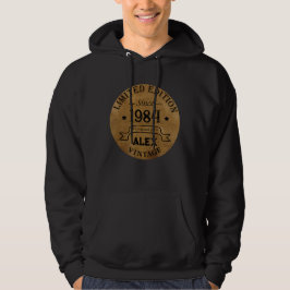 Personalisiert 40 Vintages Party Hoodie