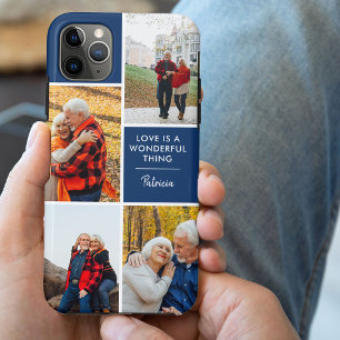 Personalisiert 4 Foto Liebe ist eine wunderbare Sa Case-Mate iPhone Hülle